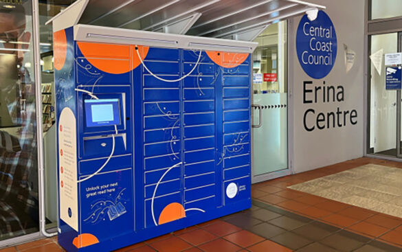 Central Coast Library's new self-service book locker
